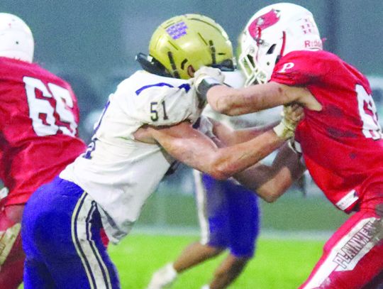 Braves battle muddy conditions