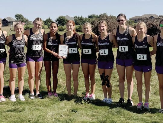 Record showing guides girls to home title